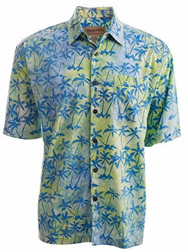 Cool Daze Men's Cotton Hawaiian Batik Shirt By Johari West