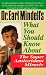 Dr. Earl Mindell's What You Should Know About the Super Antioxidant Miracle (Dr.Earl Mindell)