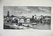 1879 Floods Spain View Town Murcia Buildings Bridge Art