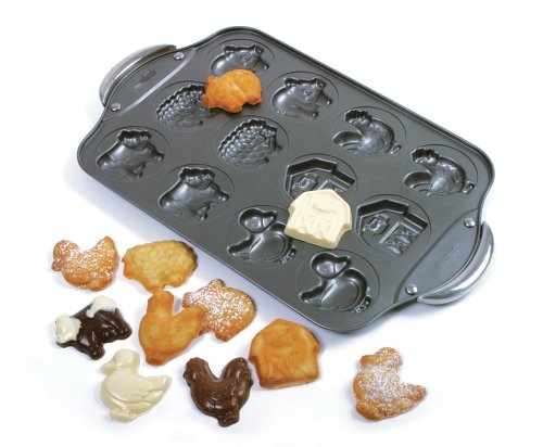 More image Norpro  12 Cup Nonstick  Farm Cookie Pan