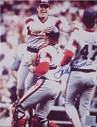 Tom Seaver New York Mets Signed 8X10 Photo - 300Th Win - Authentic Celebrity Autographed