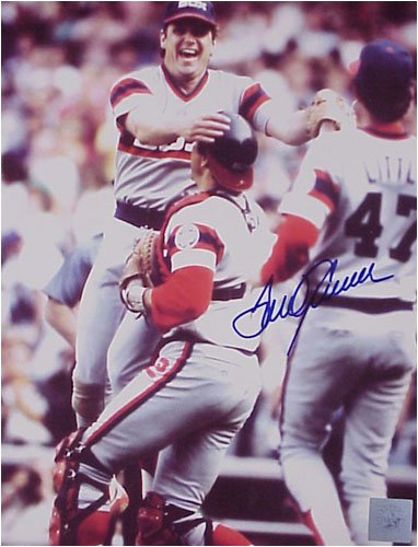 Tom Seaver New York Mets Signed 8X10 Photo - 300Th Win - Authentic Celebrity Autographed