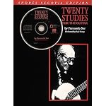 Andres Segovia - 20 Studies for the Guitar: Book/CD Pack book cover