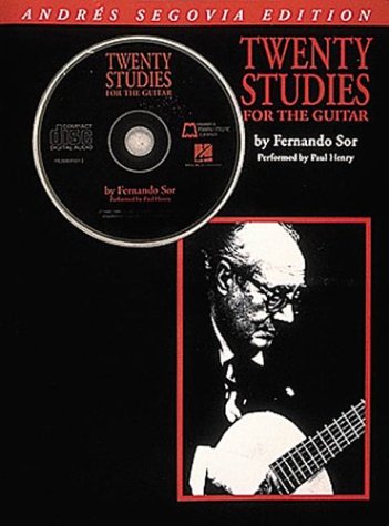 Cover image : Andres Segovia: 20 Studies for the Guitar