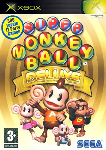 Childrens Toyshop  Video Games : Super Monkey Ball Deluxe (Xbox)