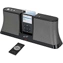 iLive ISPK2806BLK iPod Speakers with Remote Control & Dock for iPod (Black)