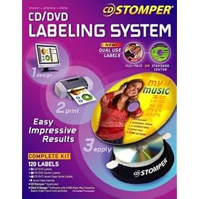 Avery 98107 CD-Stomper Pro CD Applicator with Software and Labels by Avery