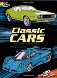 Classic Cars Coloring Book