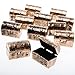 US Toy Dozen Mini Pirate Gold Treasure Chests