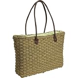 Straw Studios Square Straw Tote