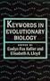 Keywords in Evolutionary Biology
