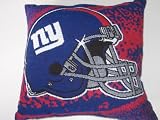 NEW YORK GIANTS Soft Knit Team Logo Throw Pillow 18