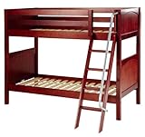 Maxtrix Twin Medium Bunk Bed w. Angle Ladder