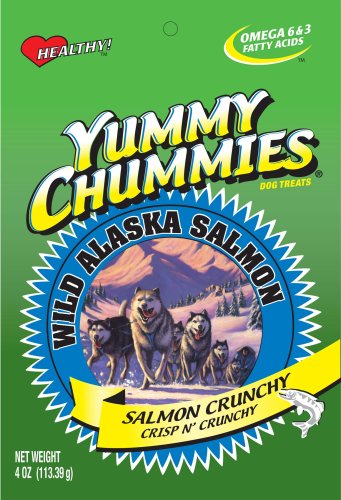 Childrens Toyshop  Pet Supplies : Arctic Paws Salmon Crunchies 4 oz Yummy Chummies Crunchy Treats