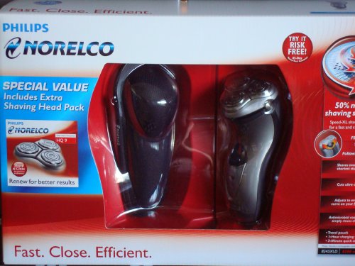 Philips Norelco Speed XL Shaver 8245XLD - SPECIAL VALUE Includes Extra Shavin...
