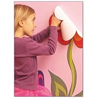 Flowers large wall stickers