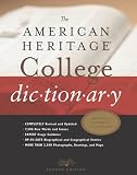 The American Heritage  College Dictionary, Fourth Edition