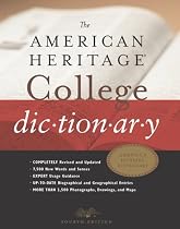 Ahd College Dictionary 4e (American Heritage College Dictionary)