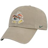 Nike - Nike Miami Hurricanes Khaki Mascot Campus Hat
