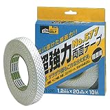 超強力両面テｰプ 粗面用 20mmX10m (箱) J1020 ケｰス売り(36個入り)の画像