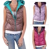 Hailey Jeans Co Juniors Reversible Plush Sleeveless Jacket