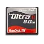 Sandisk 8GB Ultra II 15MBS Compact Flash CF Card - Retail Pack