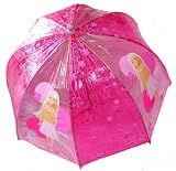Review Trademark Collections  / Trademark Collections Pink Barbie Dome Umbrella
