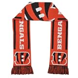 Forever Collectibles NFL Cincinnati Bengals 2011 Team Stripe Scarf
