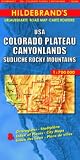 Hildebrand's Urlaubskarten, USA, Colorado Plateau, Canyonlands, S�dliche Rocky Mountains: Ortsregister und Stadtpl�ne: United States (Hildebrand's USA maps) - 