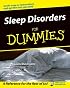 Sleep Disorders For Dummies (For Dummies (Health & Fitness))
