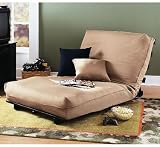 Product details for Futon Lounger Frame and Mattress Set