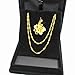 Parts Express Necklace Chain Jewelry Display Storage Box Gift Case Holder Organizer-Black