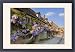 Framed Prints of Purple flowering wisteria on a Cotswold stone house wall in the village of from Robert Harding
