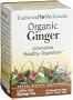 Traditional Medicinals Organic Ginger Herbal Tea, 16-Count Wrapped Tea Bags (Pack of 6)