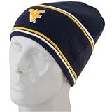 West Virginia Mountaineers Navy Blue Bleachers Knit Beanie