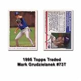 1995 Topps Traded Mark Grudzielanek Rookie Card