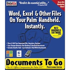 Documents to Go Professional 3.0 DVD Package. by DataViz