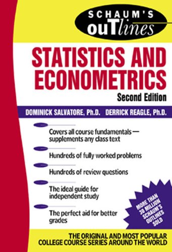 Schaum's Outline of Statistics and Econometrics (Schaum's Outline Series)