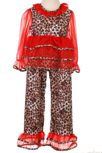 Buy LAURA DARE Baby Clothes Sleepwear LEOPARD Pajamas Girl
