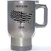 US Flag - Nevada, Missouri (MO) Stainless Steel Mug