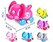 4pcs/Lot Wind Up Toy Wind-Up Animal for Baby, Toddler and Kid (Camel + Elephant + Crocodile + Mouse)