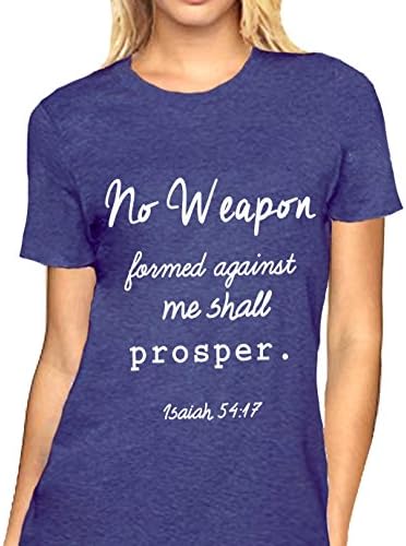 No weapon formed against me shirt prosper Isaiah 54:22(xx-large)