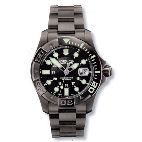 Victorinox Swiss Army Men's 241429 Dive Master 500 Black Ice Black Dial Watch