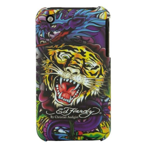 Ed Hardy Tattoo Faceplate Tiger iPhone 3G