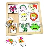 Eigenschaften woody / PUZZLE MINIPUZZLE LEGESPIEL TIERE HOLZPUZZLE HOLZ NEU