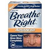 Breathe Right Advanced Nasal Strips, 26-Count