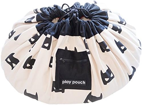Play pouch Toys storage Activity playmat Baby toy organiser Large 60 inch 100% cotton canvas (batman)