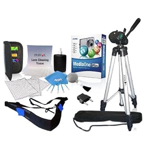 Zeikos ZE-DK111 11-in-1 Digital & Video Starter Kit (Black)