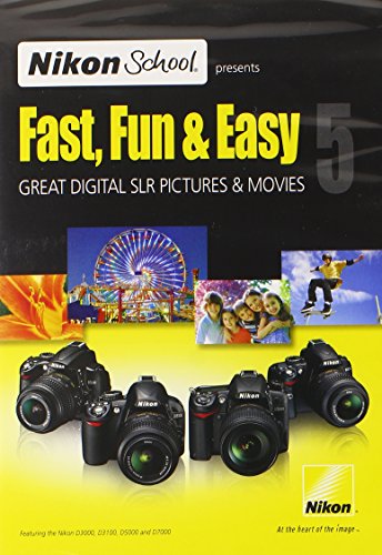 Nikon School Fast, Fun & Easy V DVD (D3000,D3100, &D5000)