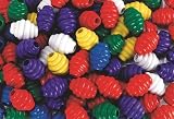 Grooved Wood Beads (Bag of 100)
